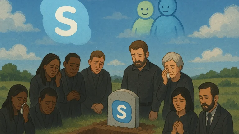 Думка: Skype Зник—Онлайн-Меморіал Улюбленому Технологічному Продукту